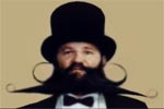 Grab this mans handle bars and he'll bite you.
